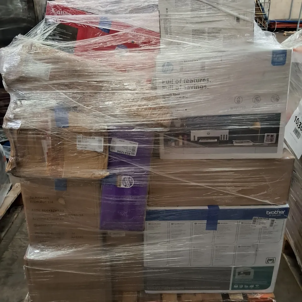 PALLET OF APPROXIMATELY 18 UNPROCESSED RAW RETURN HIGH VALUE ELECTRICAL GOODS TO INCLUDE;