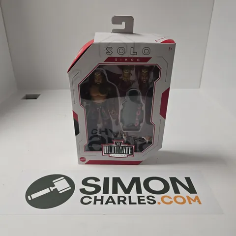 BOXED MATTEL WWE ULTIMATE EDITION ACTION FIGURE & ACCESSORIES, 6-INCH SOLO SIKOA COLLECTIBLE SET
