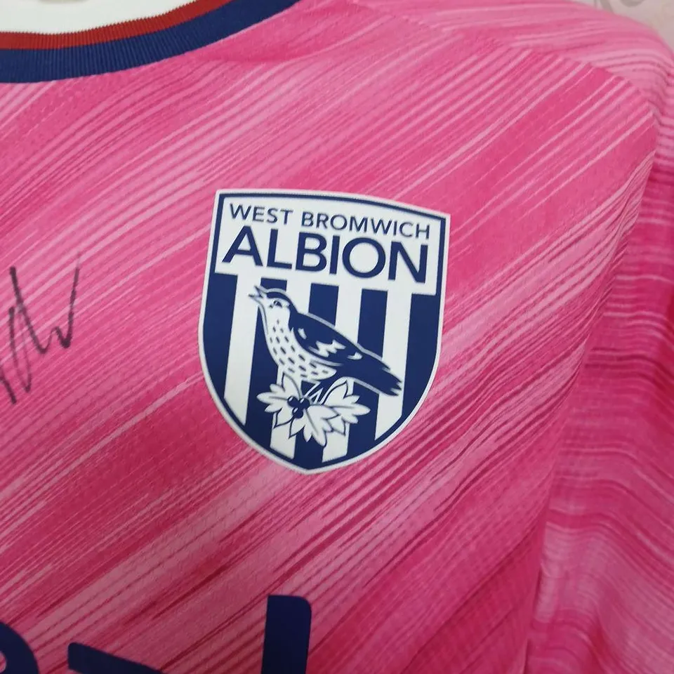 SIGNED MACRON WEST BROM AWAY 24/25 JERSEY - LARGE