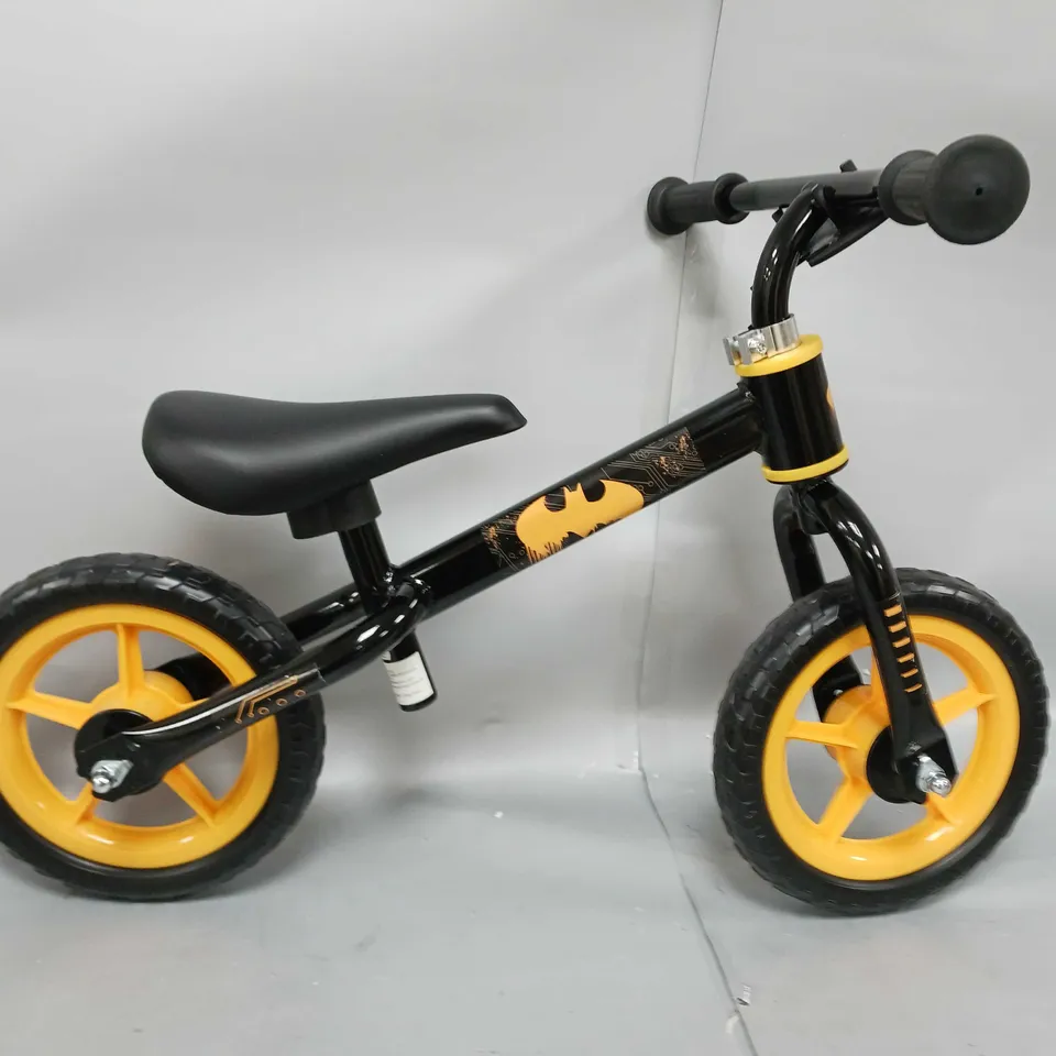 BATMAN BALANCE TRAINING BIKE RRP £54.99