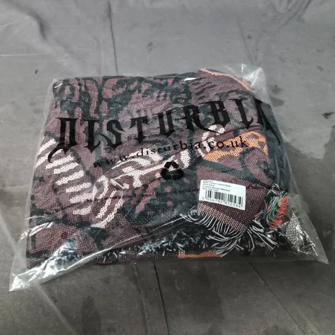 DISTURBIA LOVERS WOVEN BLANKET – ONE SIZE