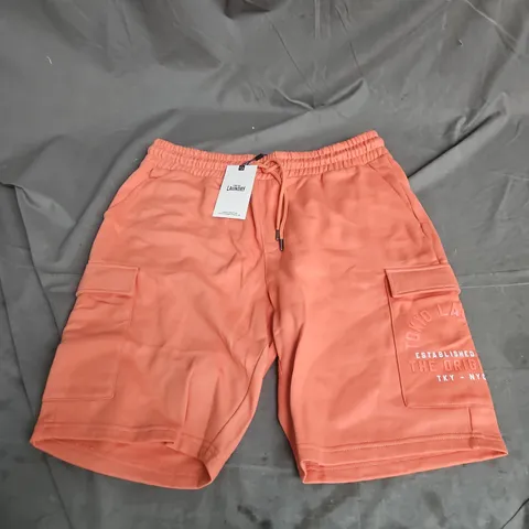 TOKYO LAUNDRY LEWES SHORTS IN ORANGE SIZE M