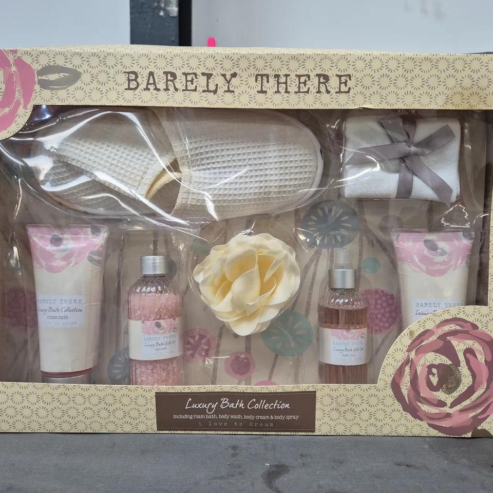 BARELY THERE LUXURY BATH COLLECTION