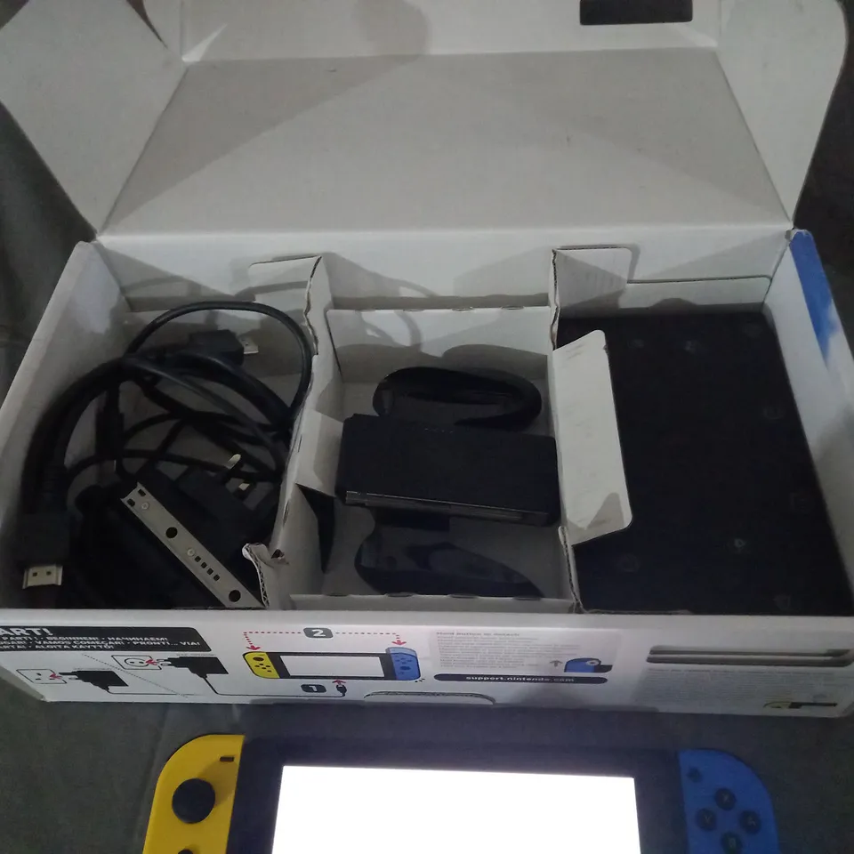 BOXED NINTENDO SWITCH GAMES CONSOLE