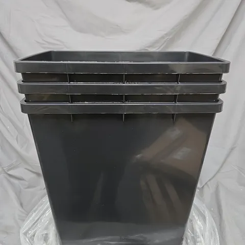 ADDIS SET OF 3 40LTR RECYCLING BINS