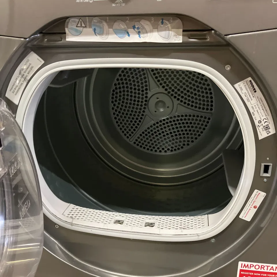 HOOVER HLEC10DCER-80 H-DRY 300 CONDENSER TUMBLE DRYER - UNPROCESSED RAW RETURN