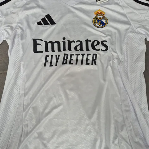 ADIDAS REAL MADRID NUMBER 9 MBAPPÉ JERSEY SIZE SMALL