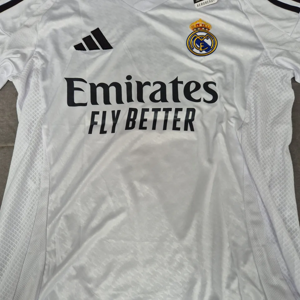 ADIDAS REAL MADRID NUMBER 9 MBAPPÉ JERSEY SIZE SMALL