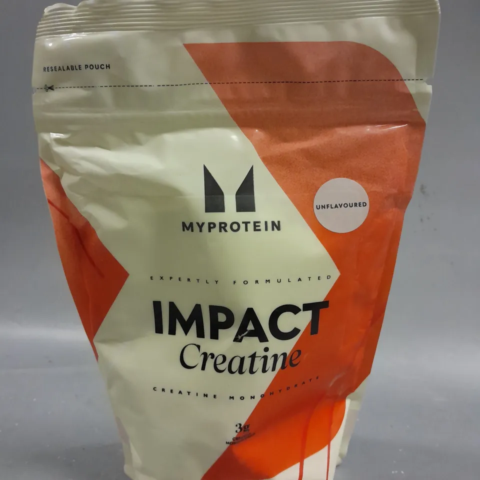 SEALED MYPROTEIN IMPACT CREATINE - UNFLAVOURED - 500G