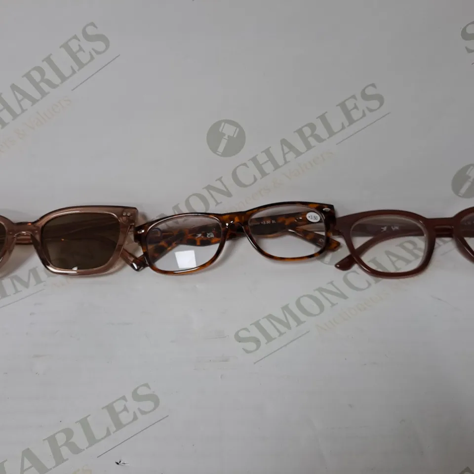 HUMMINGBIRD POLARISED SUNGLASSES & READER 2PC SET TAN MIX 3.5