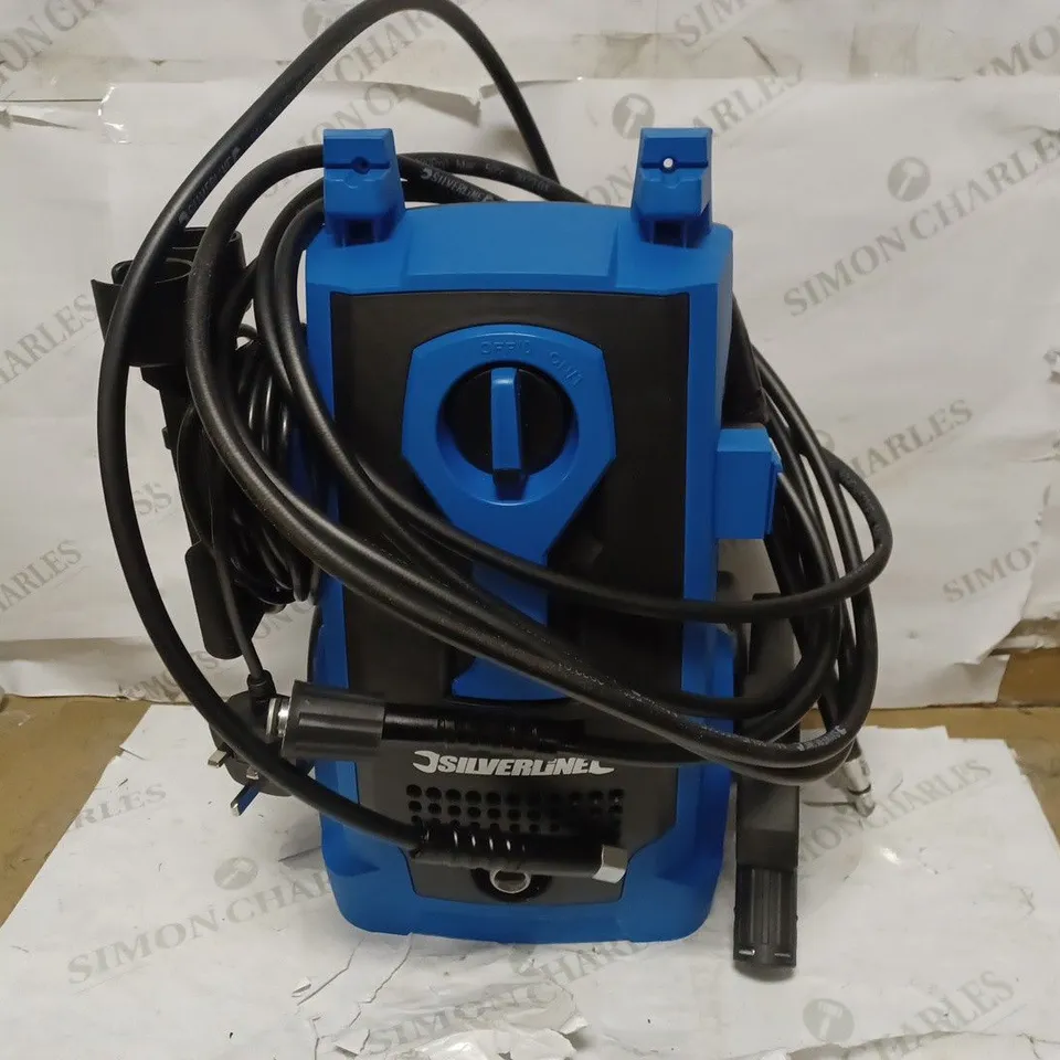 SILVERLINE 834832 105BAR HIGH PRESSURE WASHER 1400W