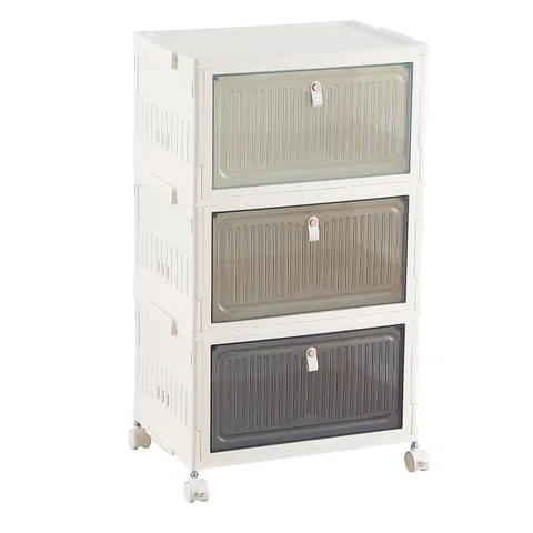 SARA DAVIES OMBRE STACKABLE DRAWER UNIT ON WHEELS