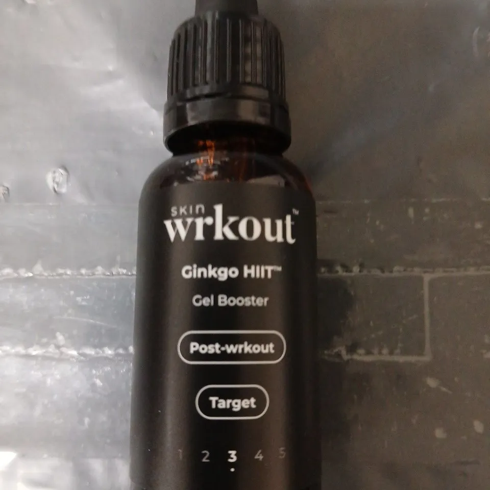 APPROXIMATELY 30 SKIN WORKOUT GINKGO HIIT GEL BOOSTER – POST-WORKOUT SKIN CARE