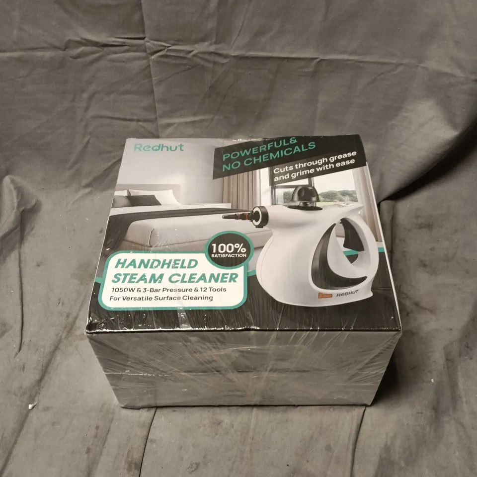 REDHUT HANDHELD STEAM CLEANER 1050W, BOXED.