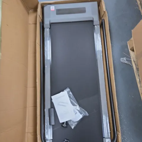 COMPACT FOLDING TREADMILL IN BOX WITH FITNESS EQUIPMENT MANUAL