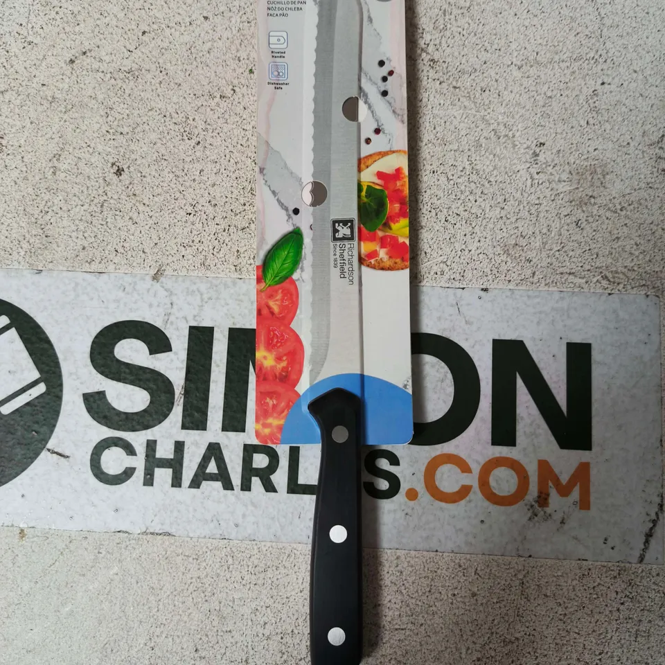 RICHARDSON SHEFFIELD CUCINA BREAD KNIFE – BOXED