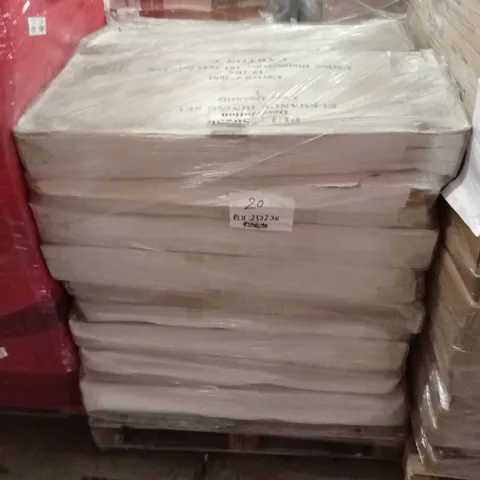 PALLET OF ASSORTED ELEGANCE DINING SET FURNITURE PARTS 