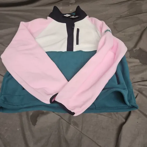 GYM+COFFEE SNAP POLAR IN BABY PINK SIZE L