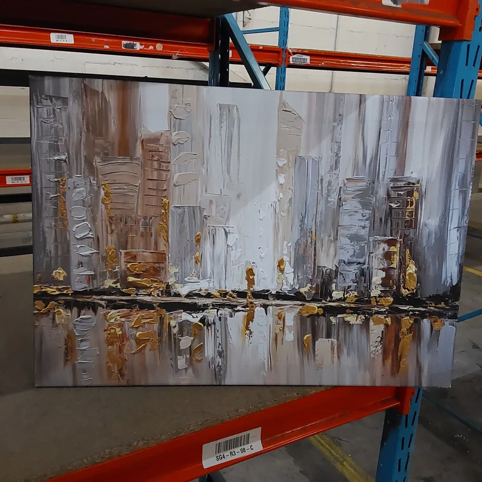 STREETS I BY OSNAT TZADOK- WRAPPED CANVAS 