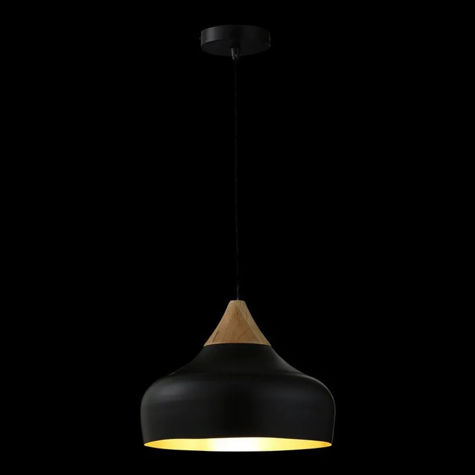 BOXED NATALY 1 LIGHT DOME - MATTE BLACK