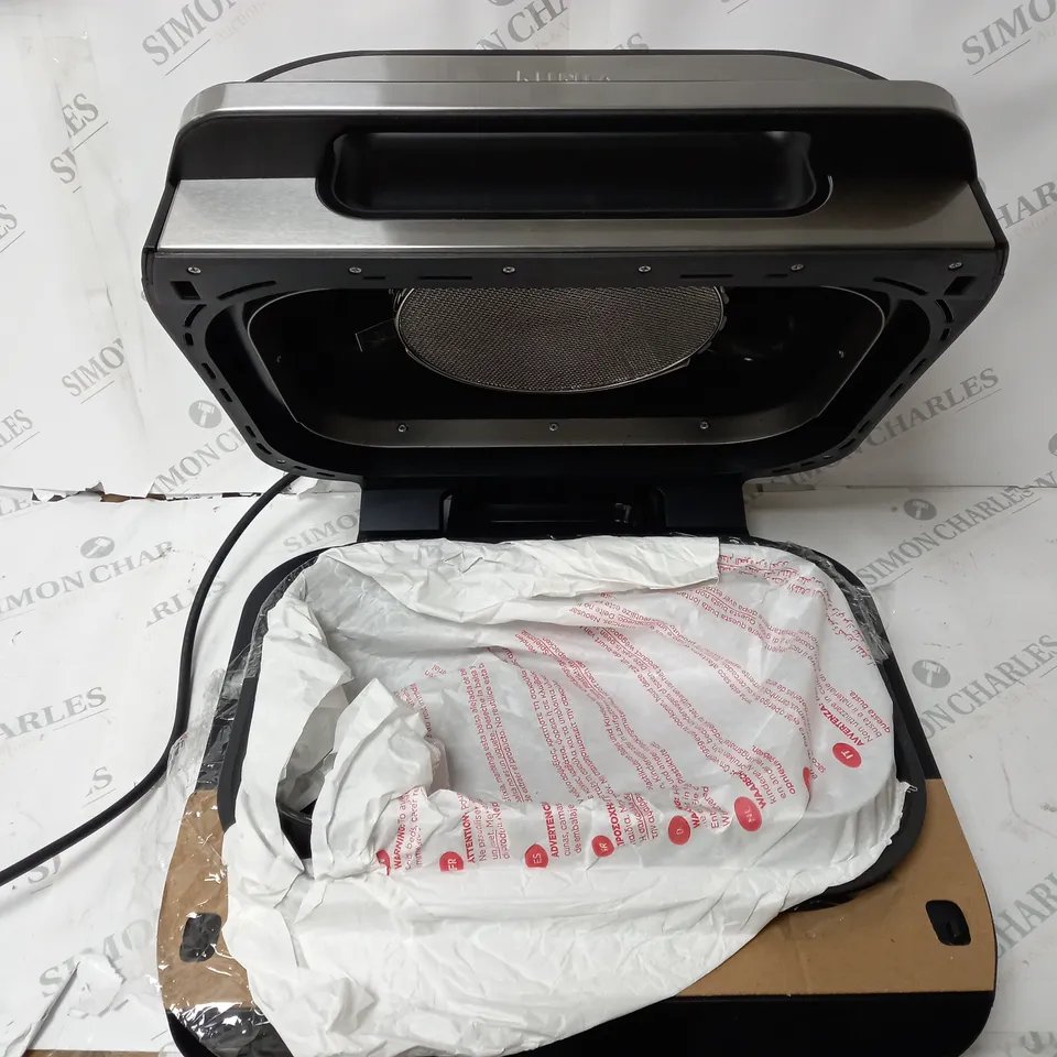 BOXED NINJA FOODI MAX HEATH GRILL & AIR FRYER