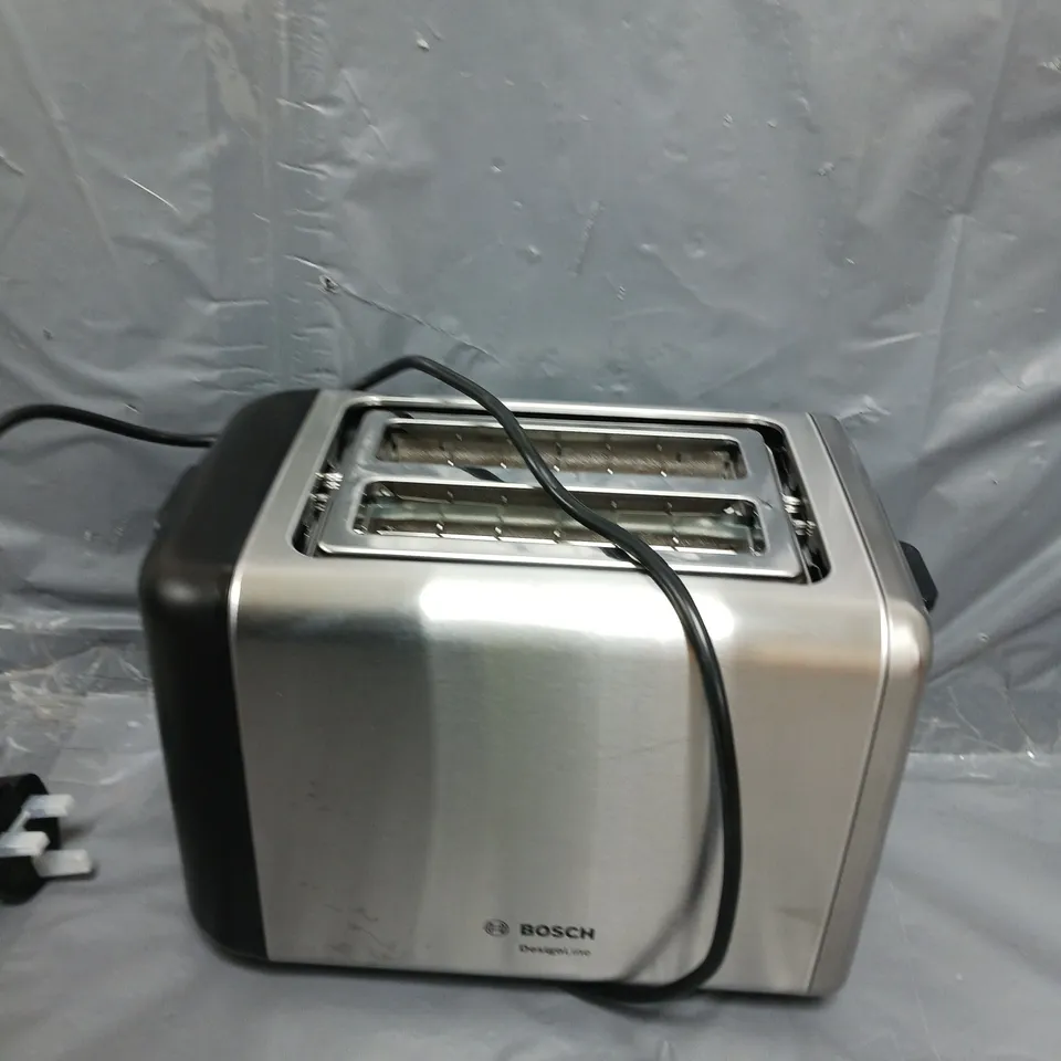 BOSCH DESIGN LINE TOASTER STAINLESS RRP £35