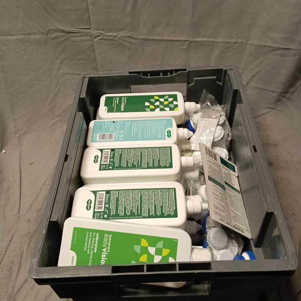 APPROXIMATELY 30 ASSORTED MEDICAL RELATED  PRODUCTS TO INCLUDE SPECSAVERS CONTACT LENS CLEANSER, NICORETTE QUICK MIST ETC