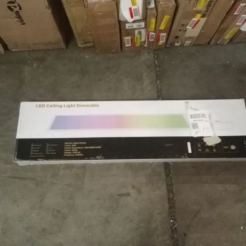 BOXED LED FLUSH MOUNT