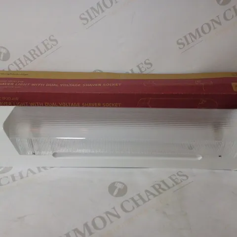 KNIGHTSBRIDGE 230V IP20 6W LED SHAVER SOCKET LIGHT