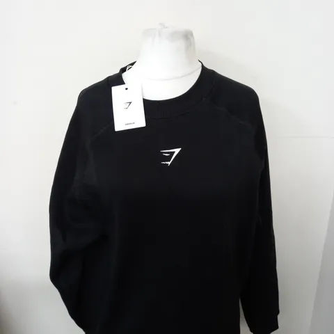 GYMSHARK LOGO SWEATSHIRT SIZE XS