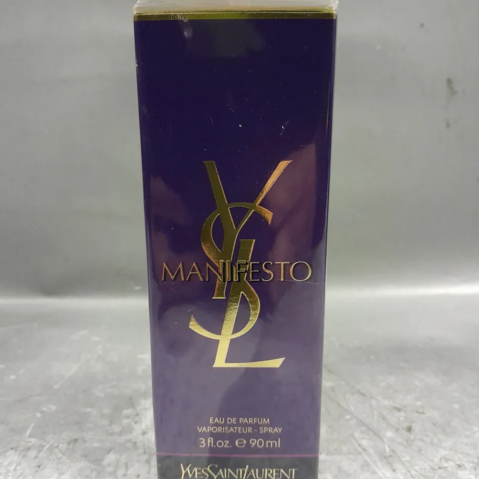 BOXED AND SEALED YVES SAINT LAURENT MANIFESTO EAU DE PARFUM 90ML