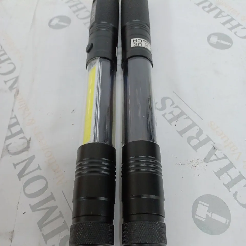SET OF 2 SFIXX LED TORCH IN BLACK