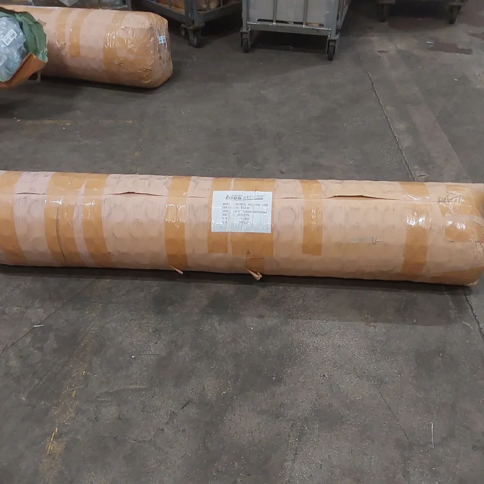 QUALITY BAGGED AND ROLLED NICHELI NATURAL ORIGINAL 1500 5' KING SIZE MATTRESS 