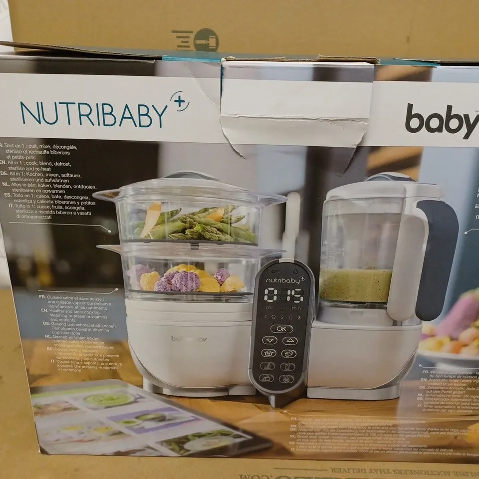 BABYMOOV NUTRIBABY PLUS BABY FOOD MAKER