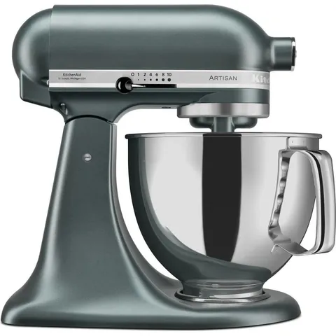 BOXED KITCHENAID 4.8L ARTISAN TILT-HEAD STAND MIXER WITH EXTRA ACCESSORIES