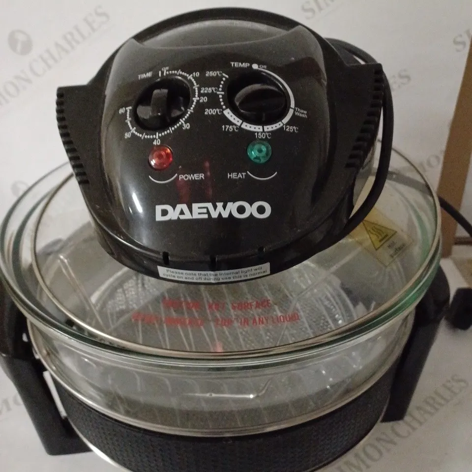 DAEWOO DELUXE 17L 1300W HALOGEN AIR FRYER 
