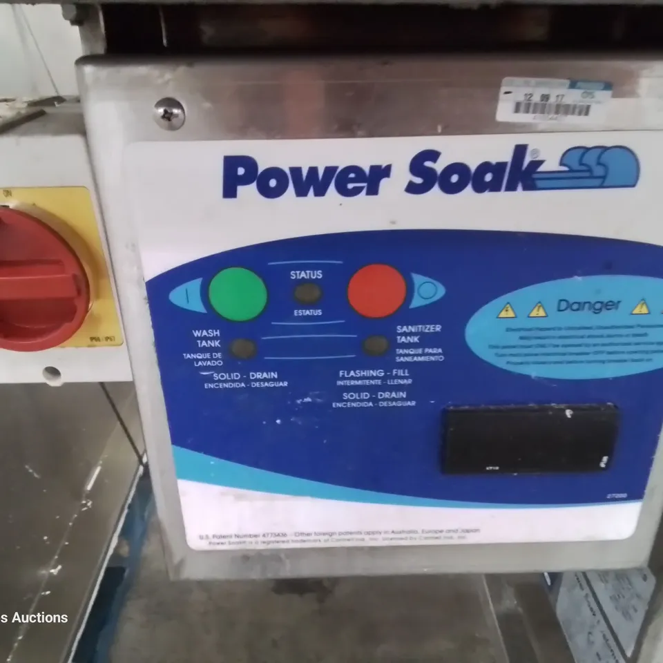POWER SOAK WASH SYSTEM