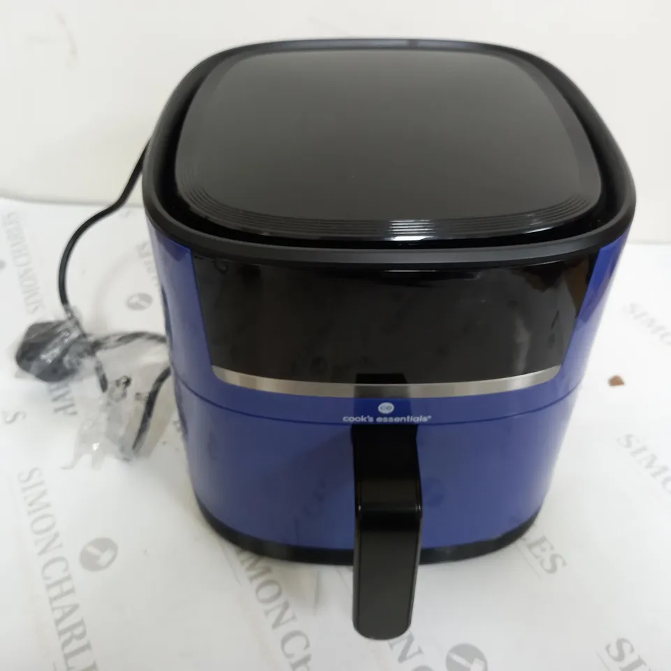 COOK'S ESSENTIALS 4L AIR FRYER IN NAVY