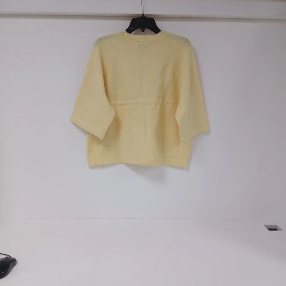 ONLY PALE YELLOW SIMONI PULLOVER – WOMEN'S – SIZE M