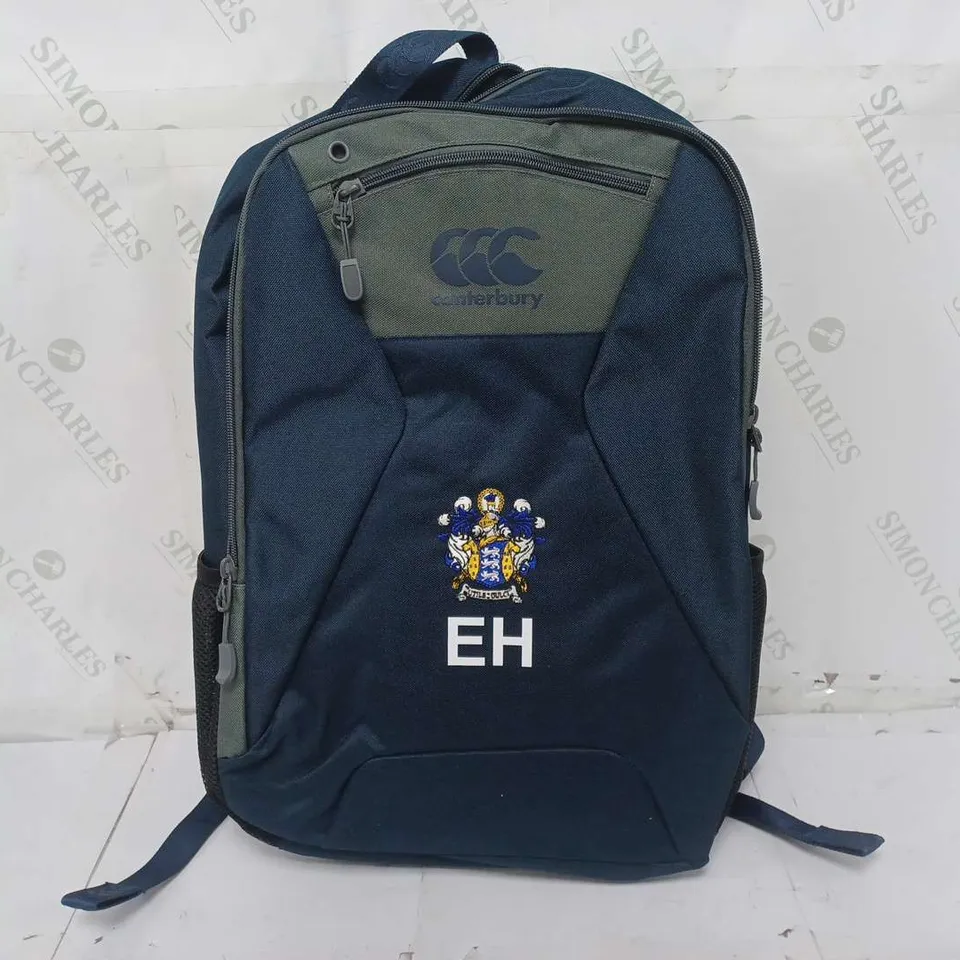 CANTERBURY 'EH' BACKPACK IN NAVY