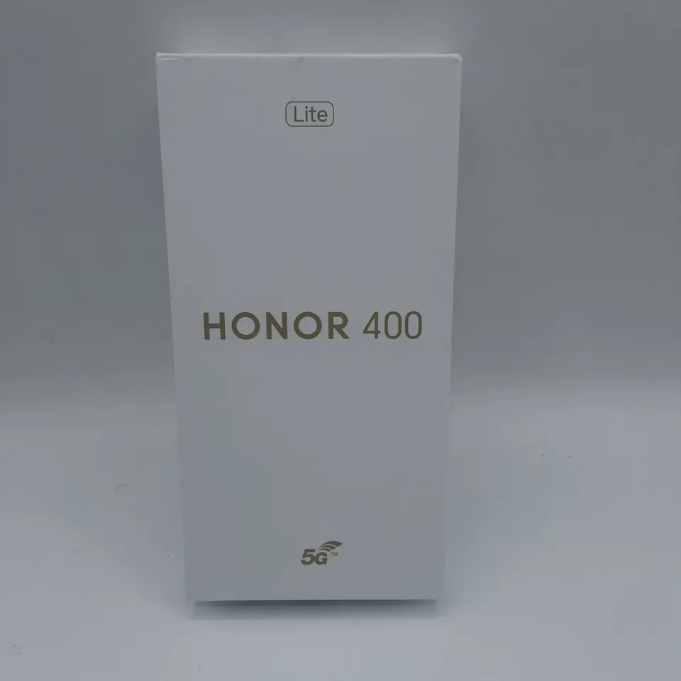 BOXED HONOR 400 LITE 8/256GB IN VELVET BLACK - ABR-NX1