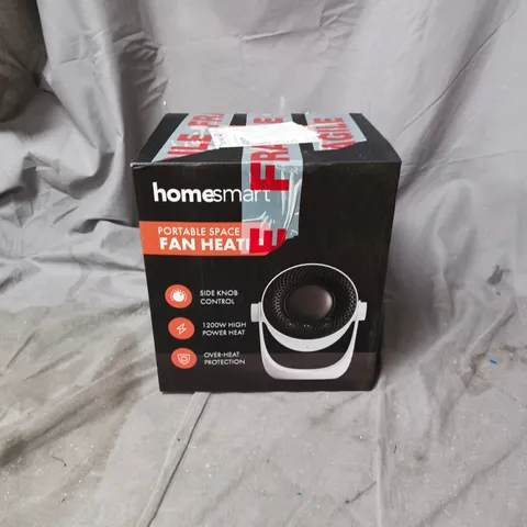HOMESMART PORTABLE SPACE FAN HEATER – 1200W – BOXED