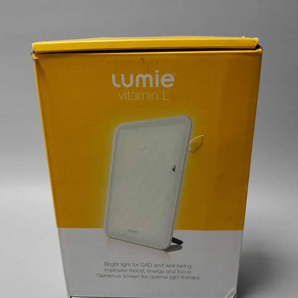 BOXED LUMIE VITAMIN L LIGHT