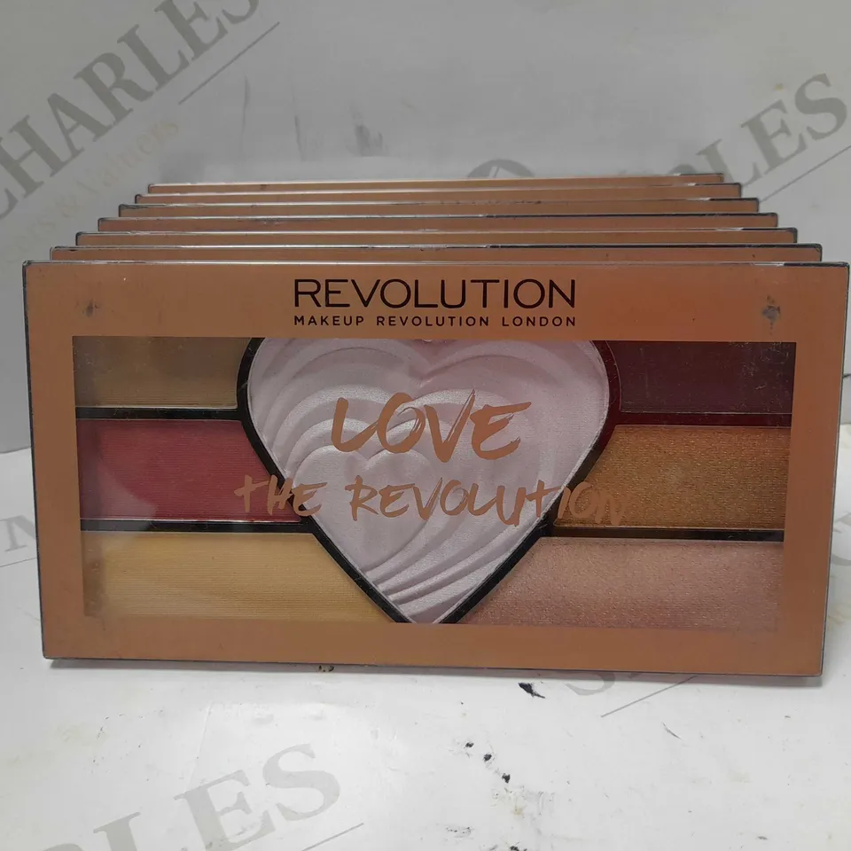 LOT OF 10 REVOLUTION NEWTRALS VS NEUTRALS EYESHADOW PALETTES