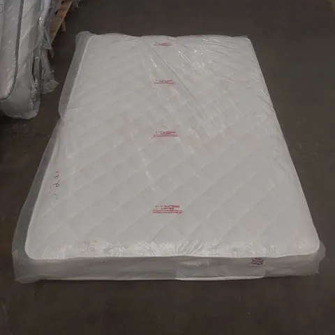 QUALITY BAGGED 120CM AIRSPRUNG MICRO QUILT SMALL DOUBLE MATTRESS
