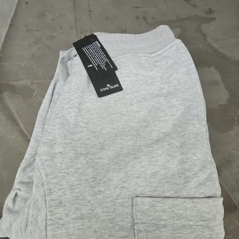 STONE ISLAND GREY SWEATPANTS – MEN'S SIZE M