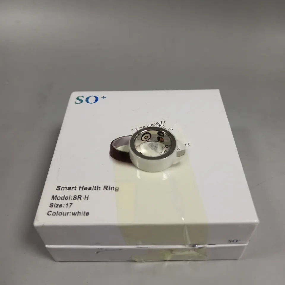 BOXED SO+ SR-H SMART HEALTH RING 