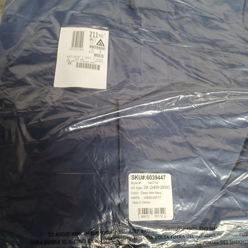 Lands' End Squall Jacket – Deep Sea Navy, UK 28/30 (US 3X)