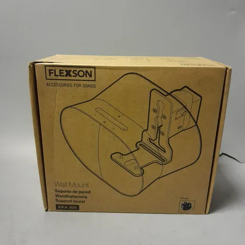 BOXED FLEXSON WALL MOUNT ERA300 - SINGLE IN BLACK