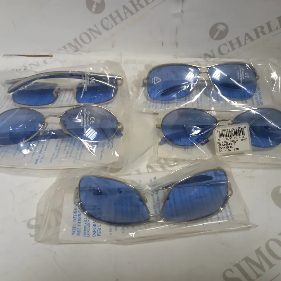 LOT OF 5 PAIRS OF POLICE SUNGLASSES